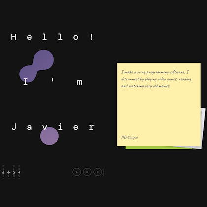 Website experiment